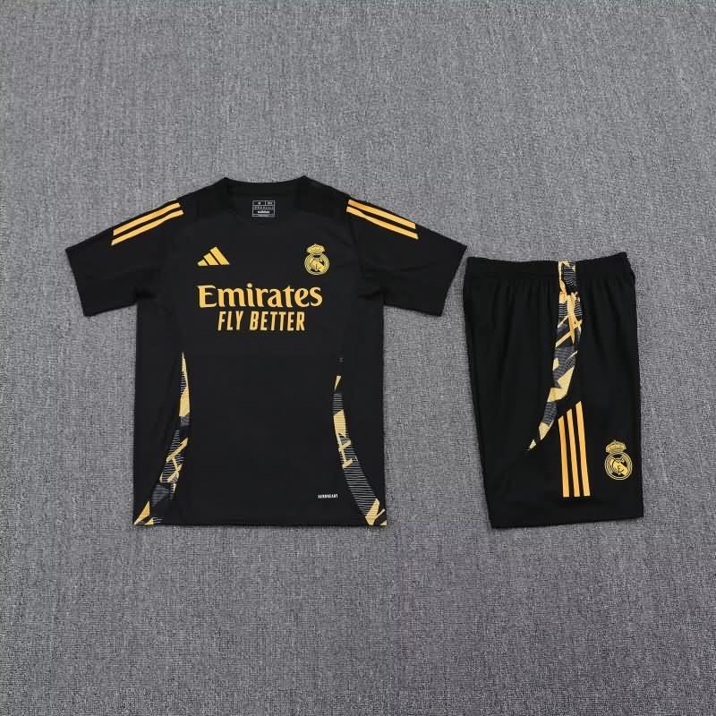 Real Madrid Training Jersey 07 Black Replica 24/25