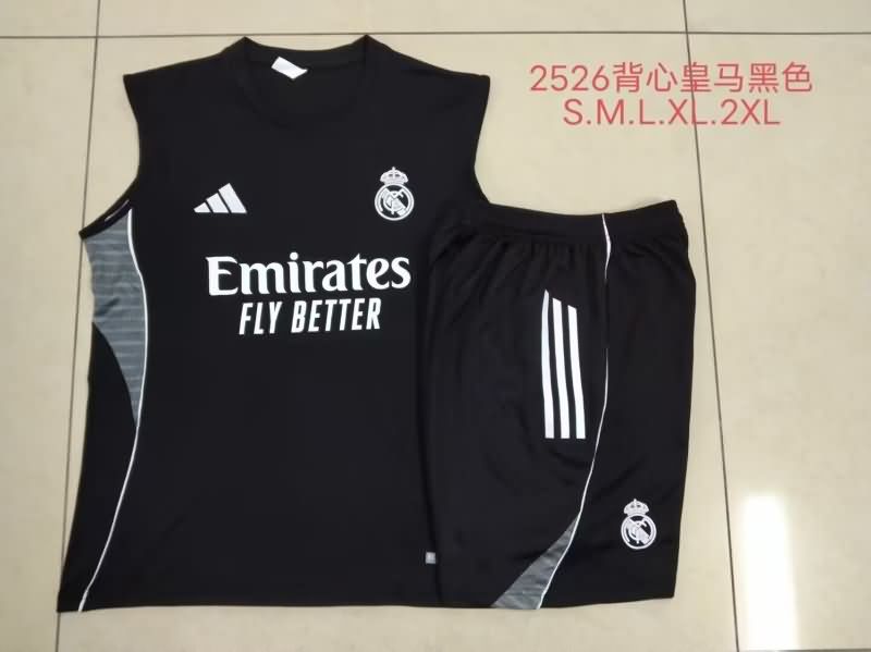 AAA Quality Real Madrid 24/25 Black Soccer Training Sets 09