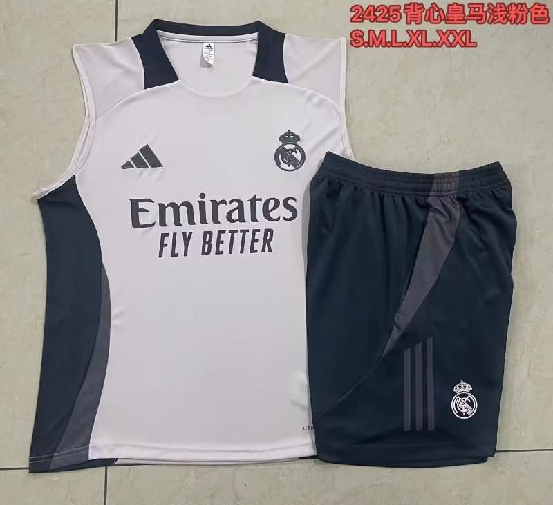 Real Madrid Training Jersey 02 Beige Replica 24/25