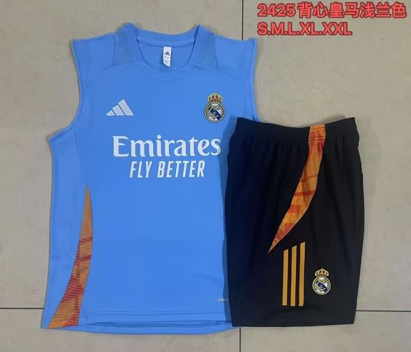 Real Madrid Training Jersey 02 Blue Replica 24/25