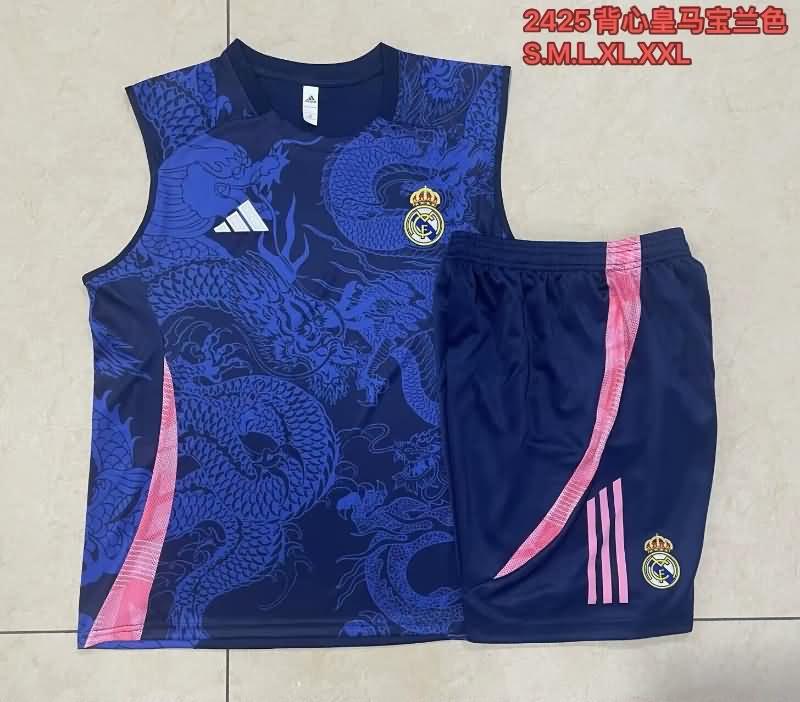 Real Madrid Training Jersey 02 Dark Blue Replica 24/25