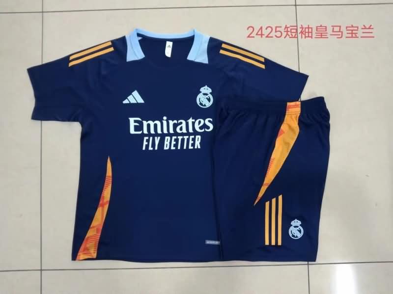 Real Madrid Training Jersey 03 Dark Blue Replica 24/25