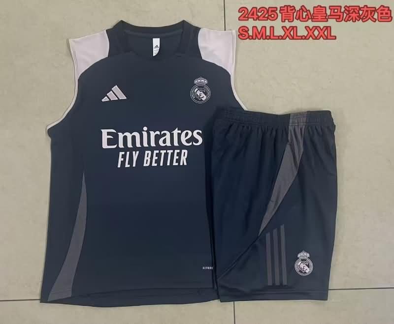 Real Madrid Training Jersey Grey Replica 24/25