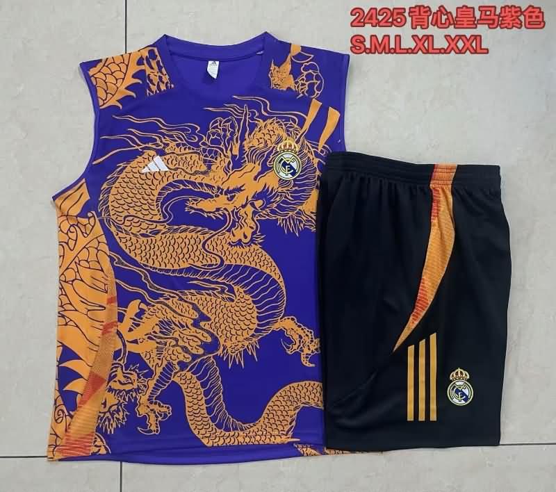 Real Madrid Training Jersey Purples Replica 24/25