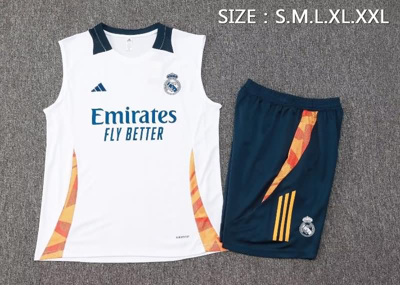 Real Madrid Training Jersey 04 White Replica 24/25