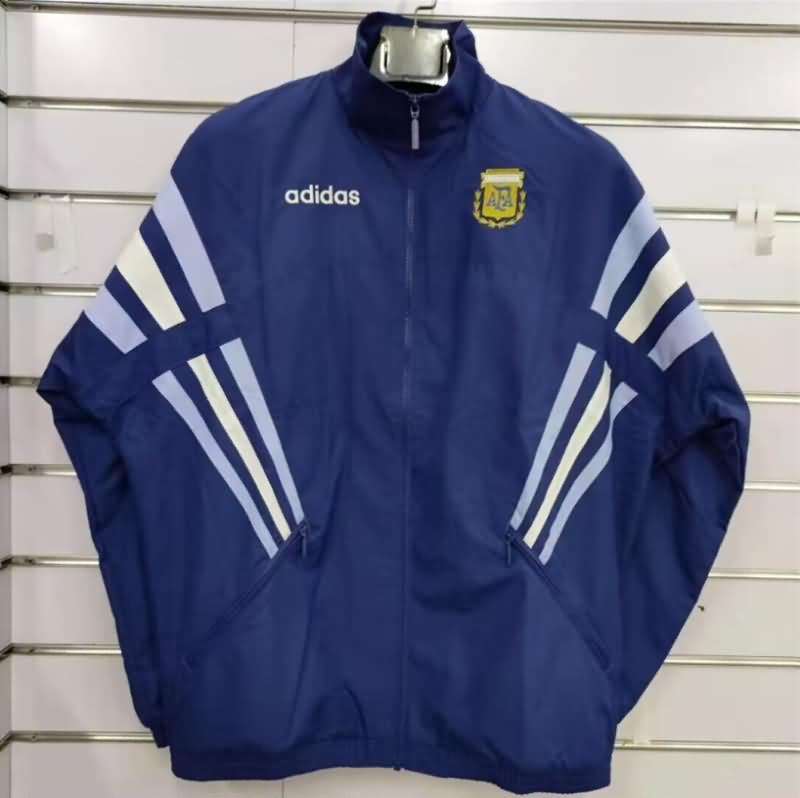 Argentina Soccer Windbreaker Dark Blue Replica 2024