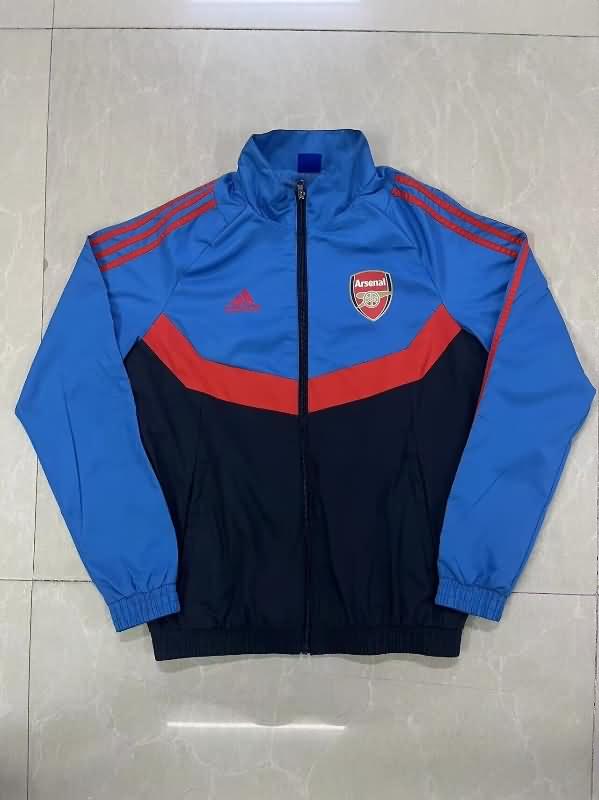 Arsenal Soccer Windbreaker Blue Replica 24/25