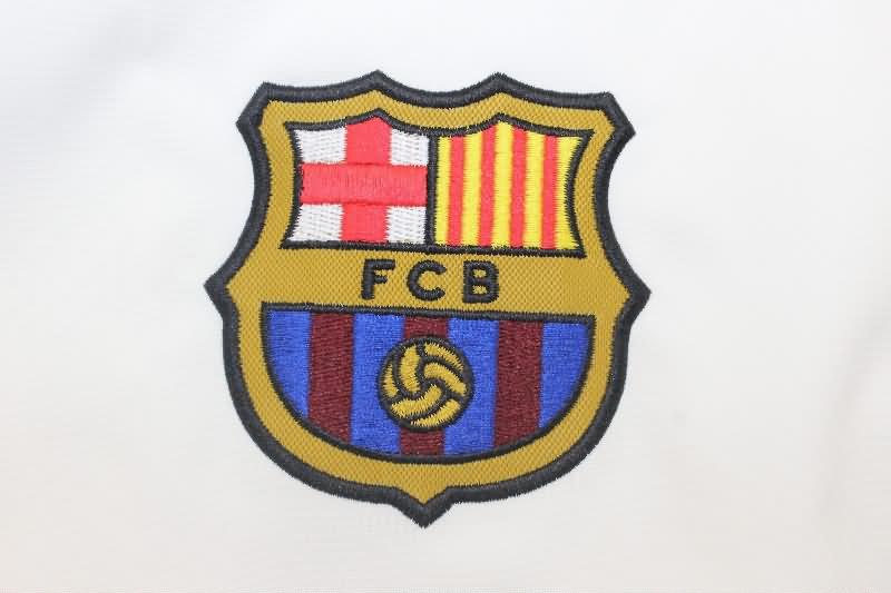 Barcelona Soccer Windbreaker White Replica 24/25