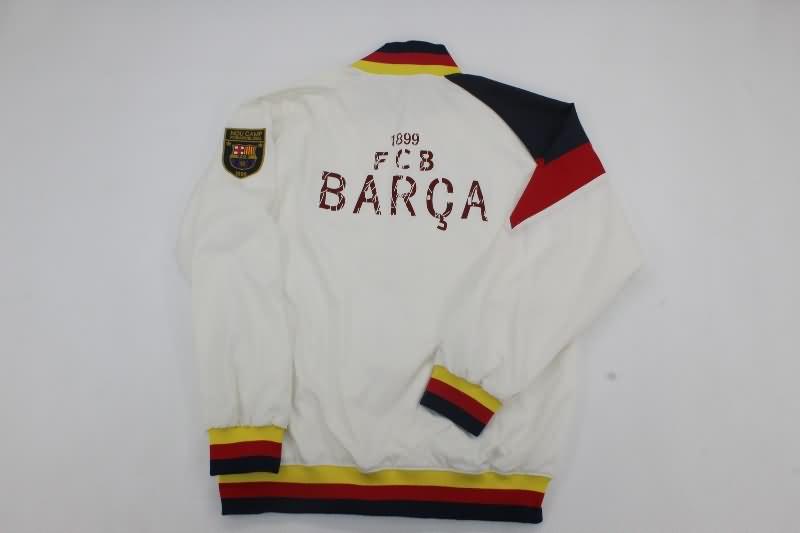 Barcelona Soccer Windbreaker White Replica 24/25