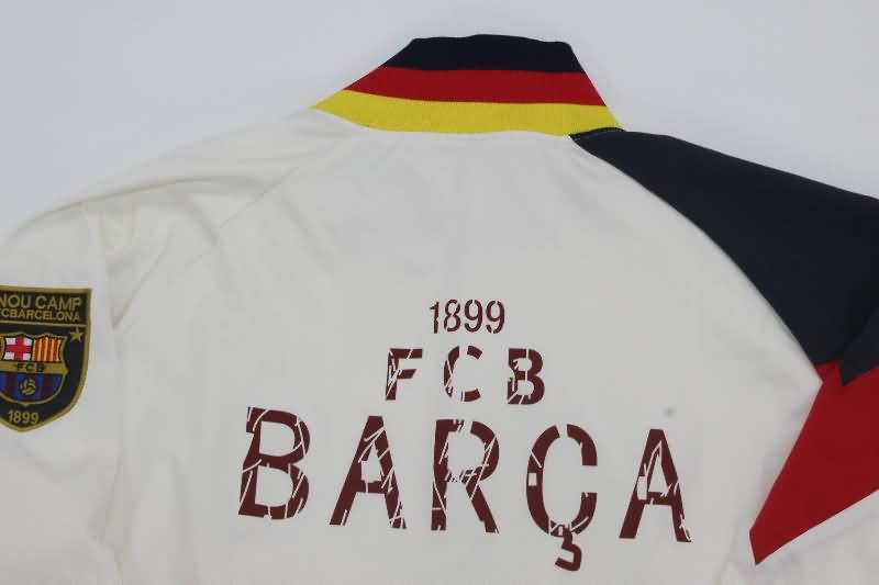 Barcelona Soccer Windbreaker White Replica 24/25