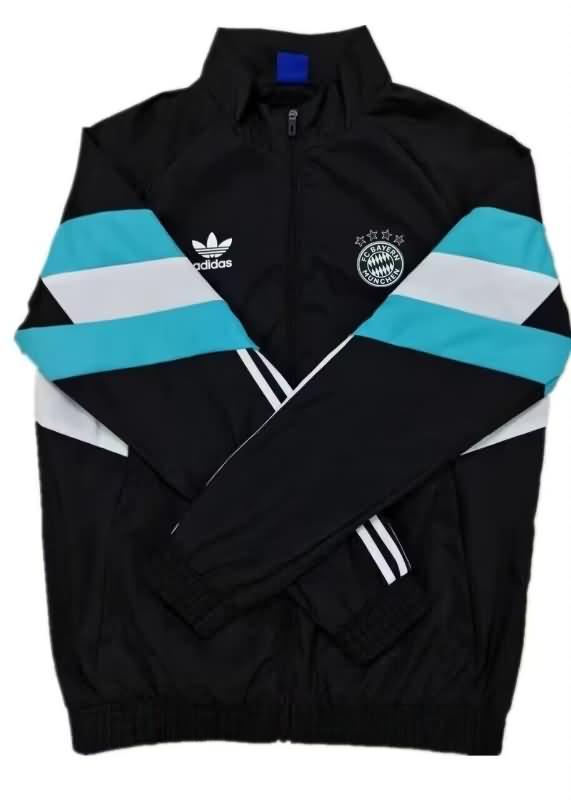 Bayern Munich Soccer Windbreaker Black Replica 24/25