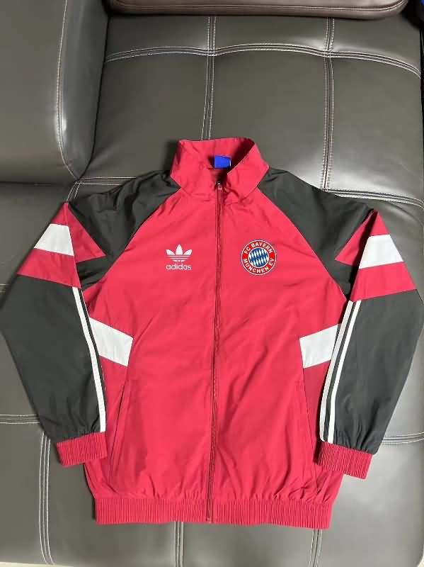 Bayern Munich Soccer Windbreaker 02 Red Replica 24/25