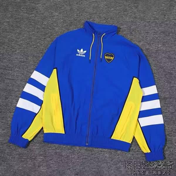 Boca Juniors Soccer Windbreaker Blue Replica 24/25