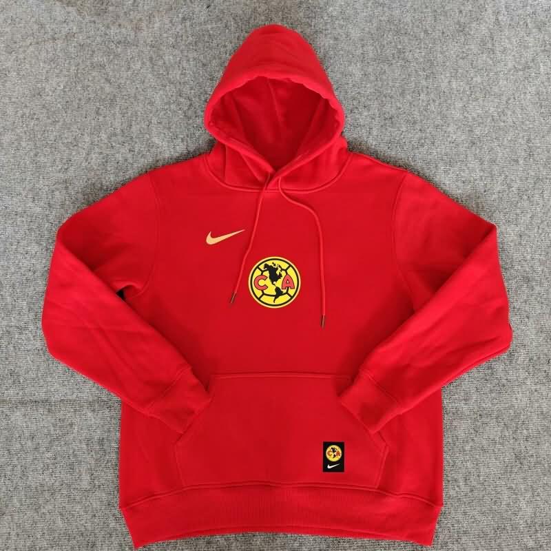 Club America Soccer Hoodie Red Replica 2024