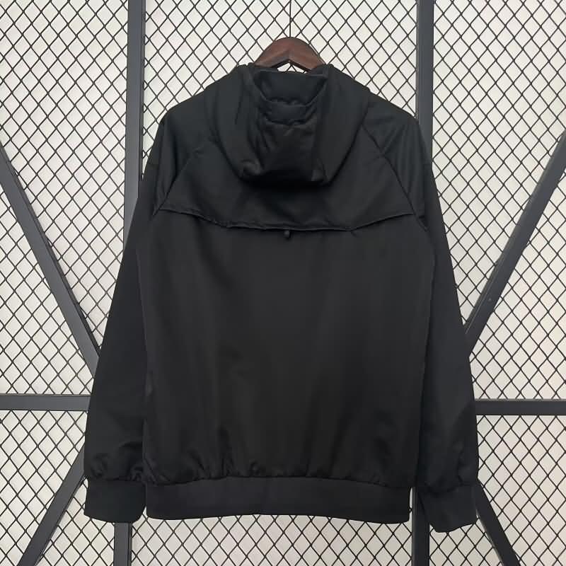 Corinthians Soccer Windbreaker Black Replica 24/25