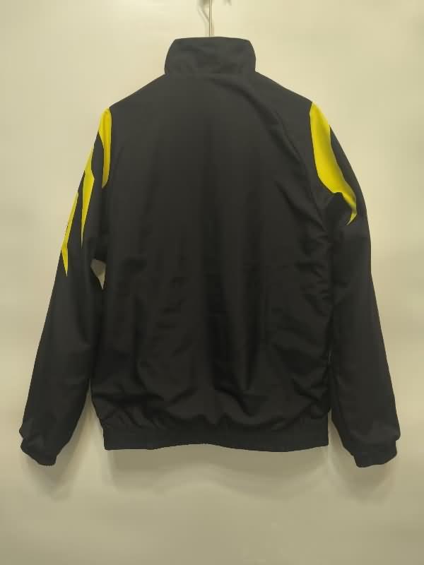 Dortmund Soccer Windbreaker Black Grey Replica 24/25