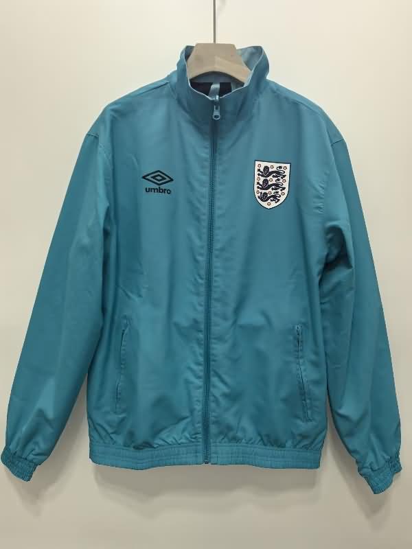 England Soccer Windbreaker Green Reversible Replica 24/25