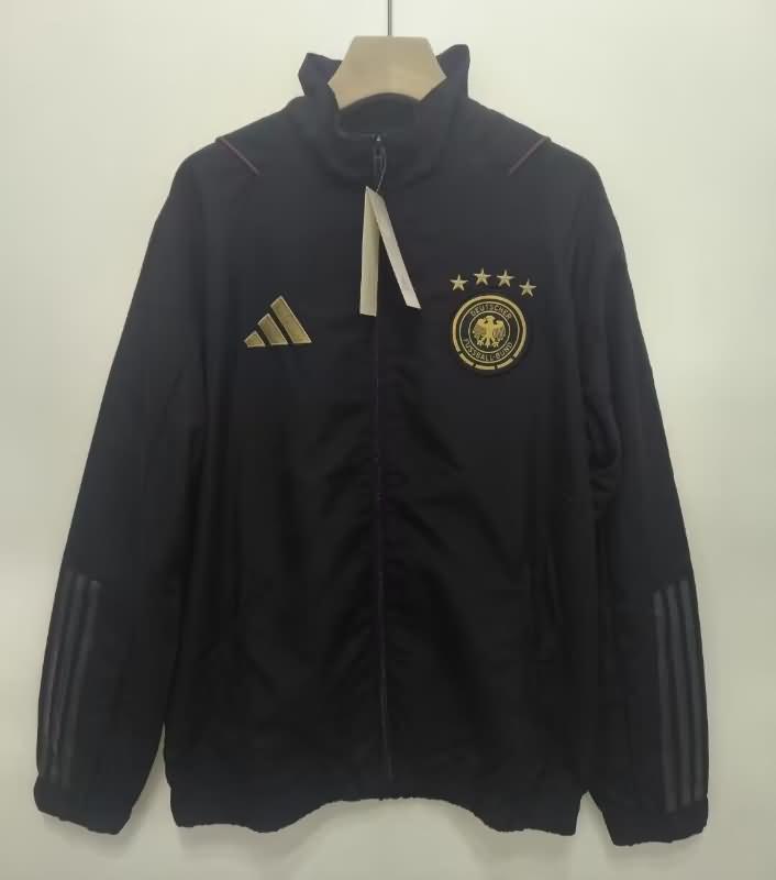 Germany Soccer Windbreaker 04 Black Replica 2024