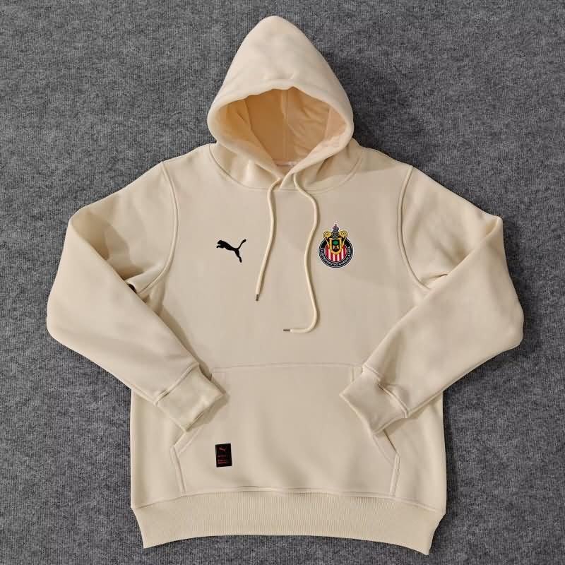 Guadalajara Soccer Hoodie Cream Replica 2024