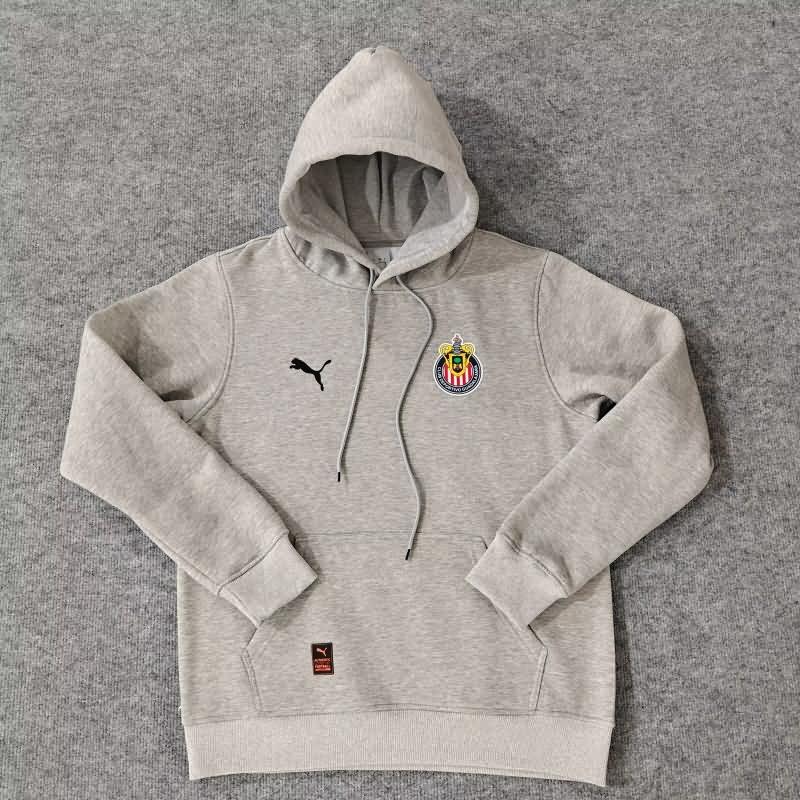 Guadalajara Soccer Hoodie Grey Replica 2024