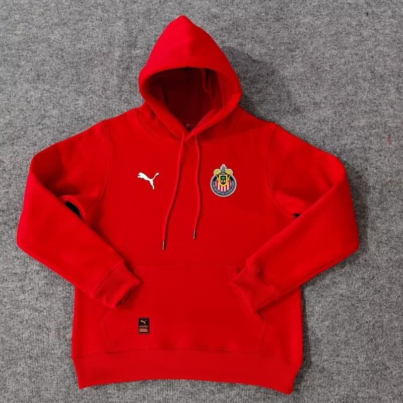 Guadalajara Soccer Hoodie Red Replica 2024