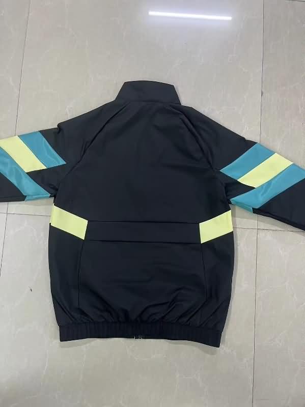 Jamaica Soccer Windbreaker Black Replica 2024