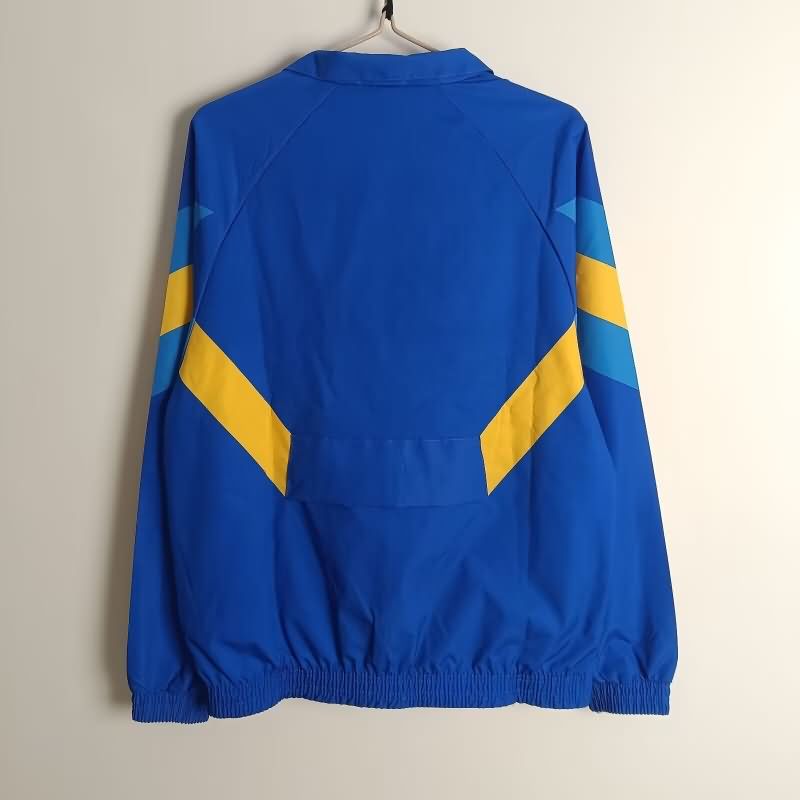 Leeds United Soccer Windbreaker Blue Replica 24/25