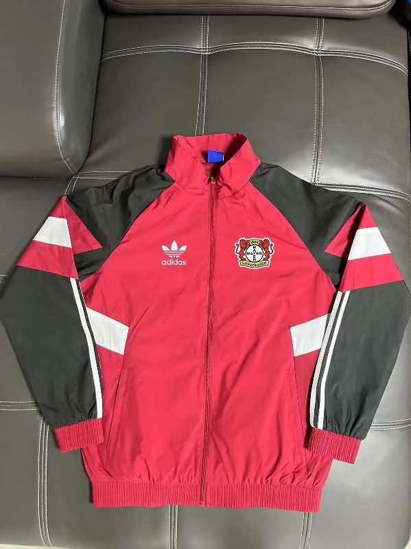 Leverkusen Soccer Windbreaker Red Replica 24/25