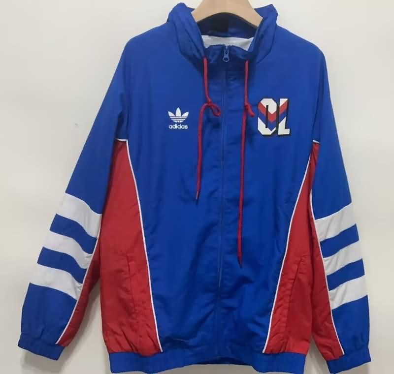 Lyon Soccer Windbreaker 02 Blue Replica 24/25