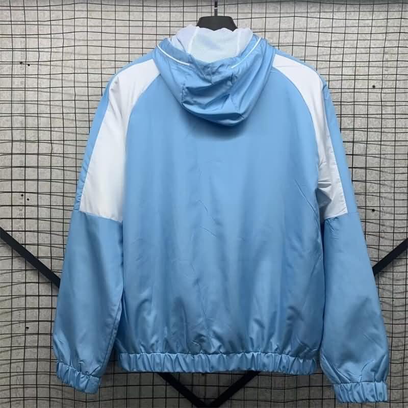 Manchester City Soccer Windbreaker Blue Replica 24/25