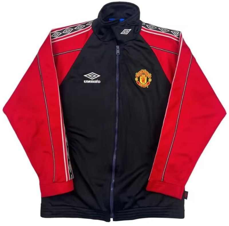 Manchester United Soccer Windbreaker 04 Black Replica 24/25