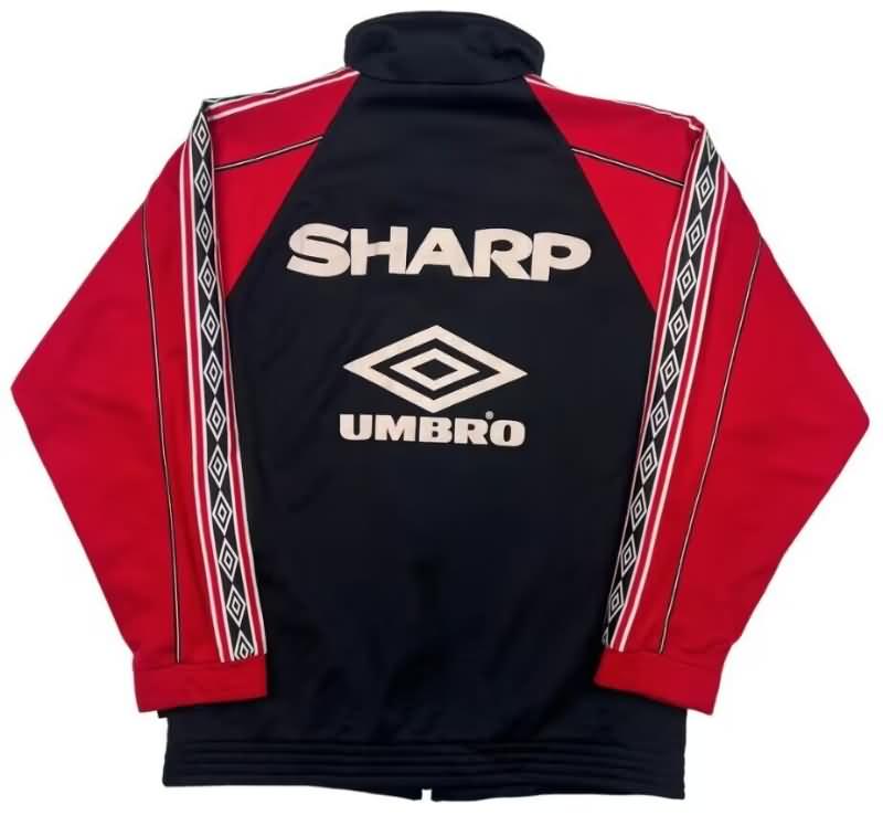 Manchester United Soccer Windbreaker 04 Black Replica 24/25