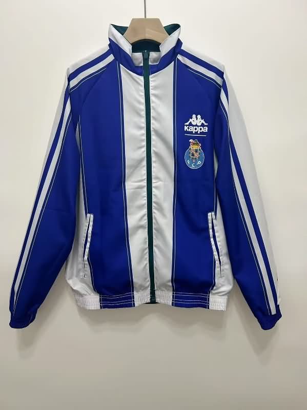 Porto Soccer Windbreaker Blue Green Reversible Replica 24/25