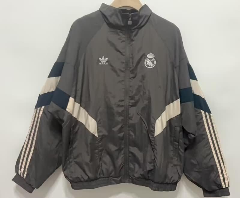 Real Madrid Soccer Windbreaker Green Replica 24/25