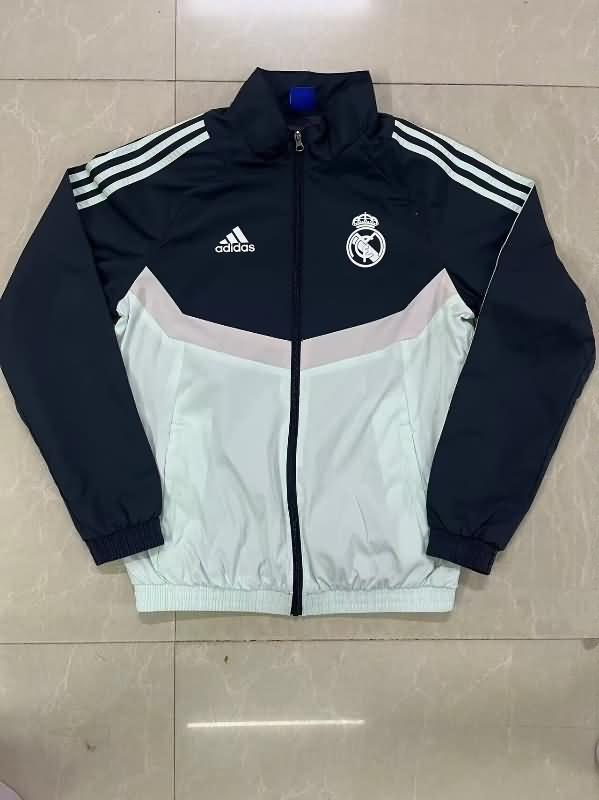 Real Madrid Soccer Windbreaker Light Green Replica 24/25