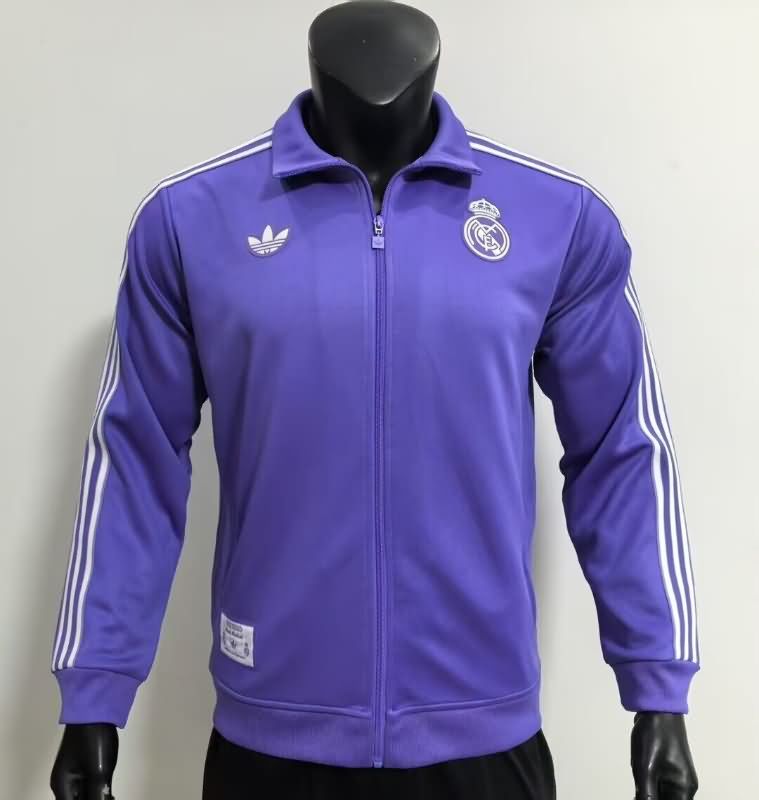 AAA Quality Real Madrid 24/25 Purple Soccer Jacket