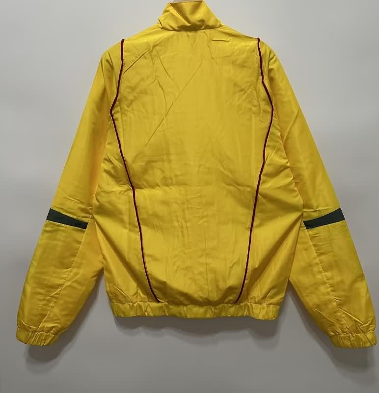 Real Madrid Soccer Windbreaker Yellow Replica 24/25