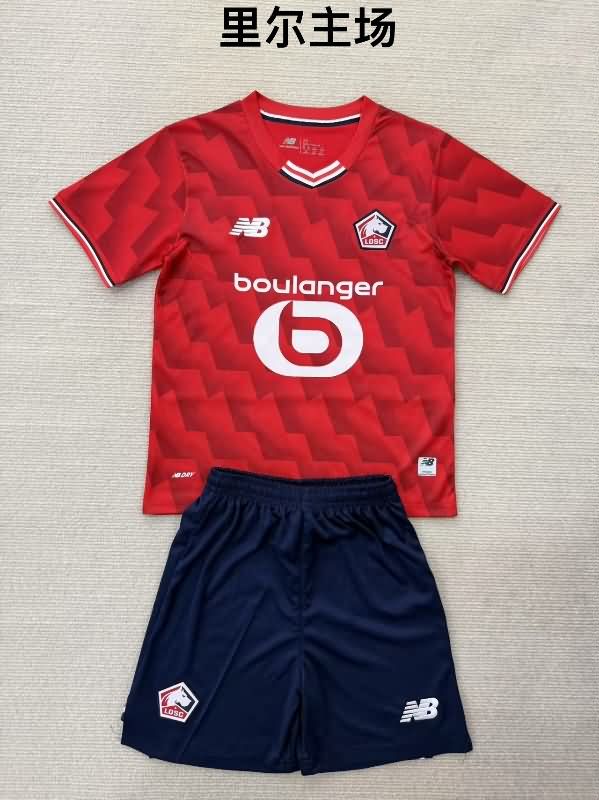 Lille 25/26 Home Soccer Jersey Lille 25/26 Home Soccer Jersey