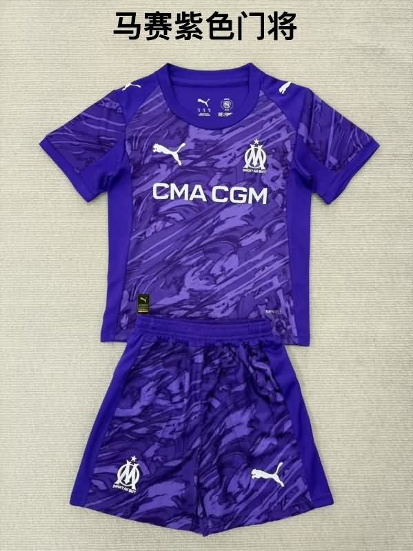 Marseilles 25/26 Goalkeeper Purple Soccer Jersey Marseilles 25/26 Goalkeeper Purple Soccer Jersey
