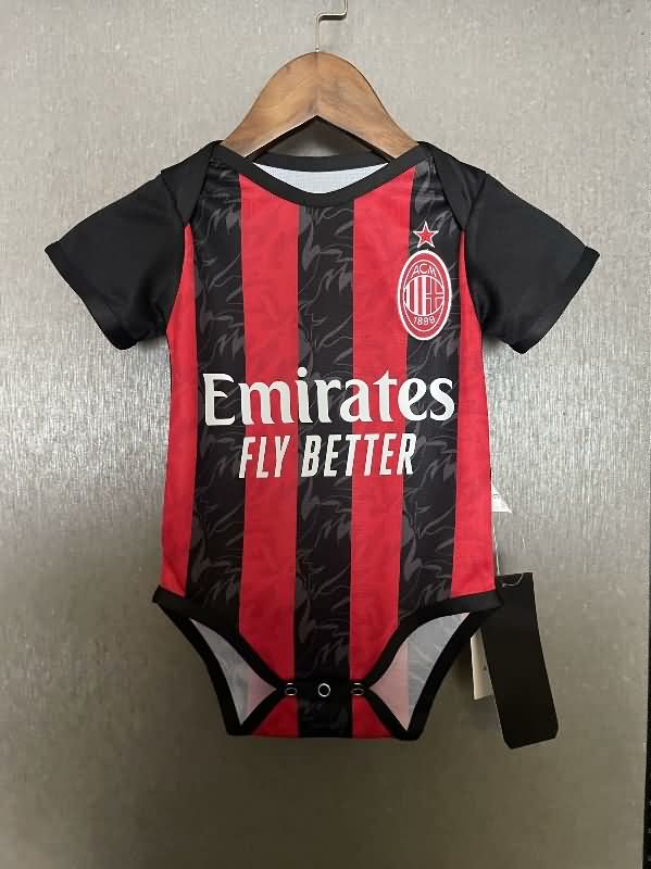 Baby - AC Milan 25/26 Home Soccer Jerseys Baby - AC Milan 25/26 Home Soccer Jerseys