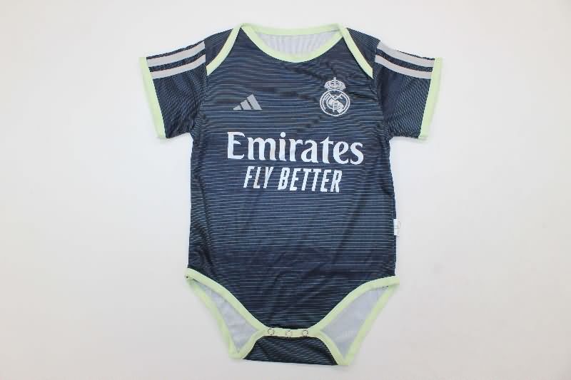 Baby - Real Madrid 25/26 Dark Blue Soccer Jerseys Baby - Real Madrid 25/26 Dark Blue Soccer Jerseys