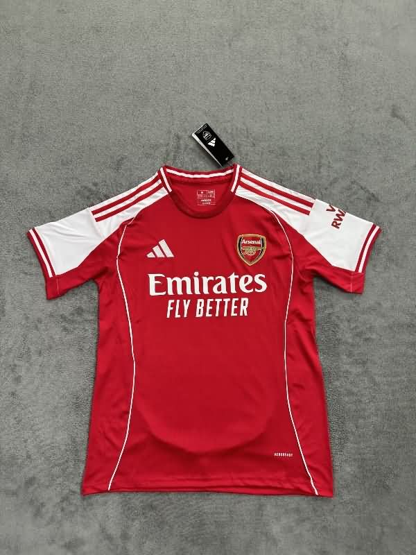 Arsenal Soccer Jersey Home Replica 25/26