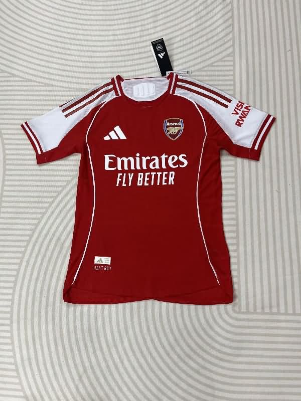 Arsenal Soccer Jersey Home (Player) 25/26