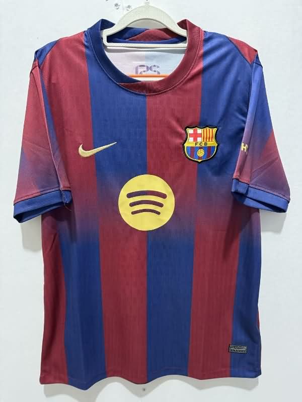 Barcelona Soccer Jersey Home Replica 25/26