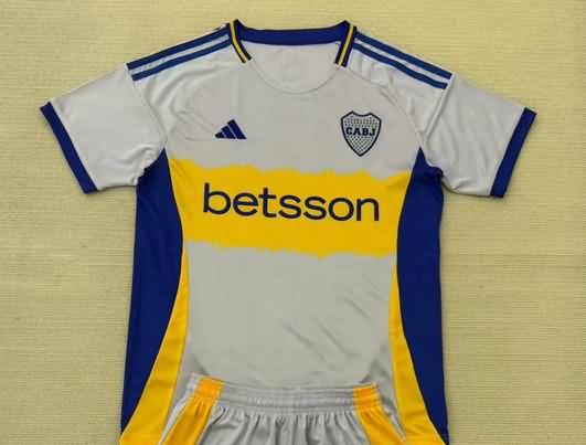 Boca Juniors Soccer Jersey Grey Replica 2025