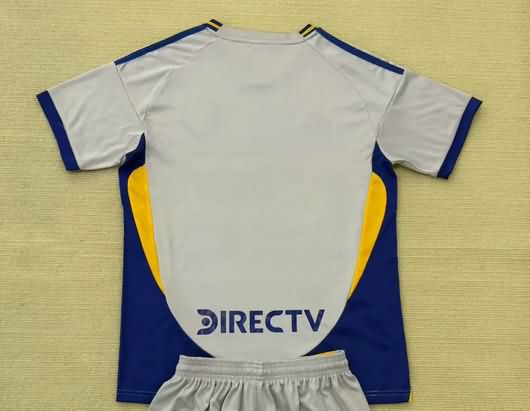 Boca Juniors Soccer Jersey Grey Replica 2025