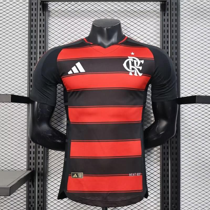 Flamengo Soccer Jersey Home (Player) 2025