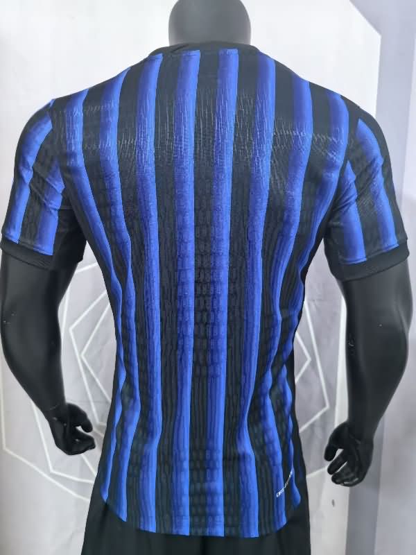 Inter Milan Soccer Jersey Home (Player) 25/26