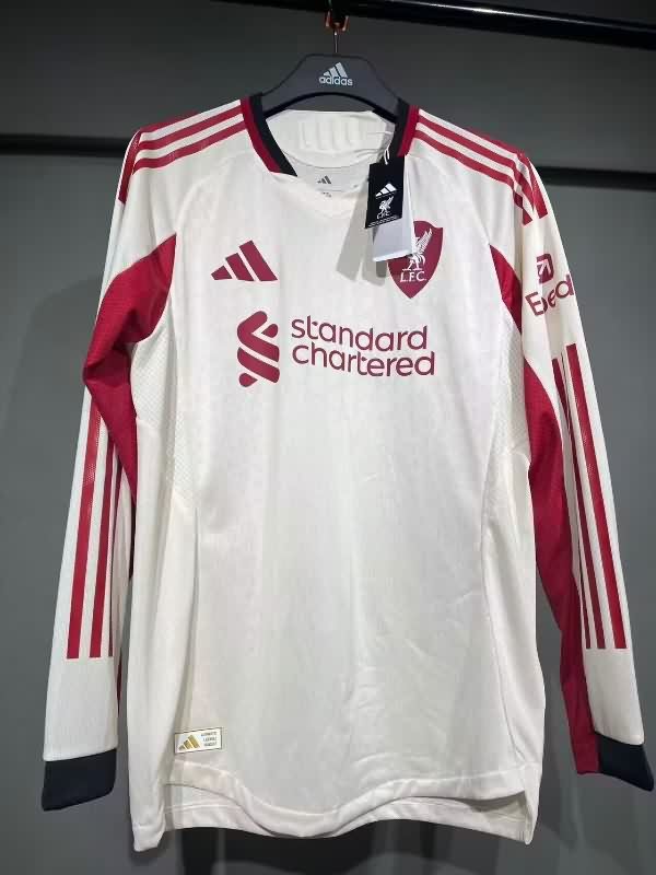 AAA Quality Liverpool 25/26 Away Long Sleeve Soccer Jersey (Player) AAA Quality Liverpool 25/26 Away Long Sleeve Soccer Jersey (Player)