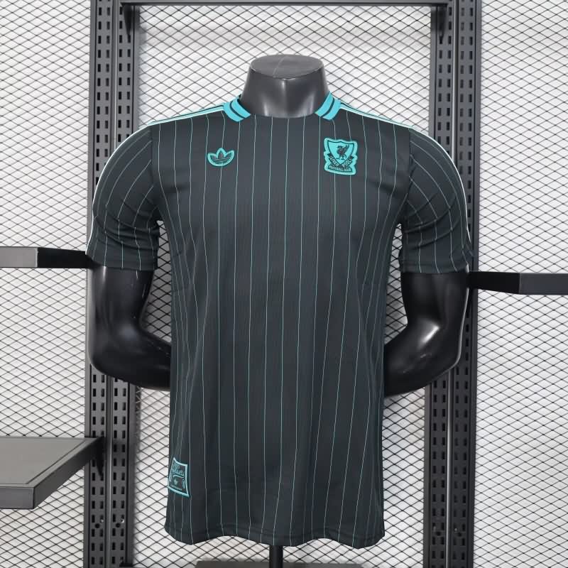 AAA Quality Liverpool 25/26 Black Soccer Jersey (Player) AAA Quality Liverpool 25/26 Black Soccer Jersey (Player)